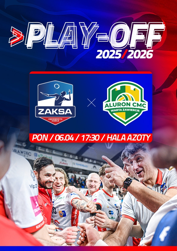 Bilety ZAKSA Kędzierzyn-Koźle vs Aluron CMC Warta Zawiercie